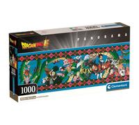 Clementoni - 37058 Jigsaw Puzzle 1000 Pieces for Adults and Teenagers, Special Series, Anime Dragonball Theme, Poster Included, Compact Box, Gift Idea for Men and Women, Made in Italy, 98 x 33 cm