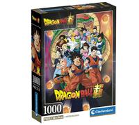 Clementoni - 39919 1000 Piece Puzzle for Adults and Teenagers, Dragon Ball Illustration, Gift Idea, Compact Box, Made in Italy, 50 x 70 cm, Poster Included