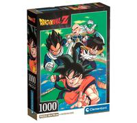 Clementoni Jigsaw Puzzle Dragon Ball Z - 1000 Pieces - Adults 14-99 - Compact Box - Made in Italy (37051)