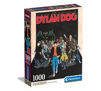 Clementoni Dylan Dog Puzzle 1000 Teile Erwachsene - Puzzle Erwachsene in 70 x 50