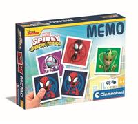 Clementoni Educational Game Memo Marvel Spidey & His Amazing Friends 48 Tiles Ages 4+ 2 Players