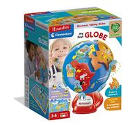 Clementoni- First Interactive Digital Globe for Curious Kids: Educational Learning Toy with Sounds & Quizzes (36+ Months)