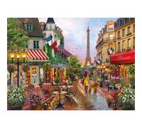 Clementoni Flowers in Paris High Quality Jigsaw Puzzle (1000 Pieces)