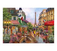 Clementoni Flowers In Paris Jigsaw Puzzle (1000 Pieces)