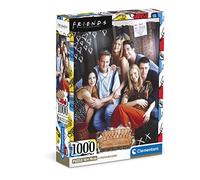Clementoni - Friends Puzzle-Friends-1000 Adult Pieces, Famous Movie Puzzles, Made in Italy, Multicolor, 39711