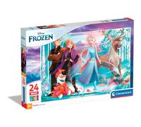 Clementoni - 28513 - Supercolor Puzzle - Disney Frozen 2-24 maxi pieces - Made in Italy - jigsaw puzzle children age 3