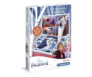 Clementoni - Frozen 2 Interactive Pen - Educational Game with Electronic Pen from 3 Years, Toy in Spanish (55327)