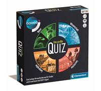 Clementoni Galileo Games - The Great Quiz, Board Game with Knowledge Questions, Quiz Game on Geography, History, Science & Technology, Family Game for Children from 8 Years 59301