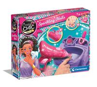 Clementoni Girl's Sparkling Nails, Multi-coloured, 3