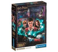 Clementoni - 37047 1000 Piece Puzzle for Adults and Teenagers, Harry Potter Theme with Poster, Compact Box, Gift Idea for Men and Women, Made in Italy, 50 x 70 cm, 37047