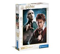 Clementoni Harry Potter Potter-500 Made in Italy, 500 Pieces, Fantasy, Famous Movies, Puzzle, Fun for Adults, Multicoloured, Medium, 35103