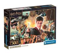 Clementoni - 31745 Jigsaw Puzzle 1500 Pieces for Adults and Teenagers, Special Series, Harry Potter Theme, with Poster Included, Compact Box, Gift Idea for Men and Women, Made in Italy, 84.5 x 59.4