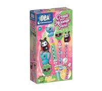 Clementoni Idea - Create Your Message Pens Lucky Charms, Creative Kit for Children 6+ Years, Pens with Magic Messages and Lucky Charms, 18402