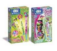 Clementoni Idea Create Your Pens, 6-pen Set, Tropical & Butterflies, 83217