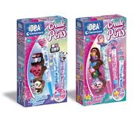 Clementoni Idea - Create Your Pens, Bundle 6-pen Set, Mermaids & BFF, 83216