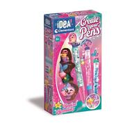 Clementoni Idea - Create Your Pens: Magical Mermaids, Custom Pen Laboratory, Creative Kit for Children 6+ Years, with 3 Pens Customizable with Inks and Accessories, 18131