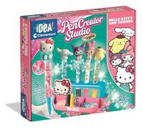 Clementoni IDEA - Hello Kitty Pen Creator: Personalised Pen Making Kit for Kids, Arts & Crafts (6+ Years)