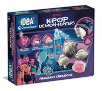 Clementoni IDEA KPop Demon Hunters Perfume Lab, Creative Craft Kit for Kids, Make Your Own Fragrances, Charms & Accessories, Ages 7+