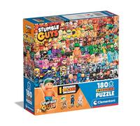 Clementoni Puzzle Impossible Stumble Guys 180 Pieces Ages 7+ Made in Italy 29321 Multicoloured
