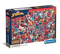 Clementoni Marvel Spiderman 1000 Piece Impossible Jigsaw Puzzle
