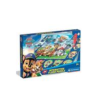 Clementoni Interactive Floor Puzzle - Paw Patrol With Electronic Pen, 24-Piece Educational Mat for Early Learning for Kids Age 3+