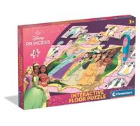 Clementoni Interactive Floor Puzzle - Princess With Electronic Pen, 24-Piece Educational Puzzle for Preschool Kids Age 3+