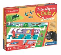 Clementoni Interaktywny quiz Zwierzęta 50942