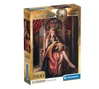 Clementoni Jigsaw Puzzle 1000 pieces, Anne Stokes Friends Forever, Puzzle for Adults 14-99 Years, Compact box, Made in Italy, 39959