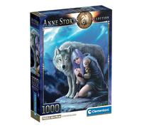 Clementoni Jigsaw Puzzle 1000 pieces Anne Stokes Protector, Compact box, Puzzle for Adults 14-99 Years, Made in Italy, 39958