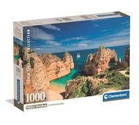 Clementoni Jigsaw Puzzle 1000 pieces Collection Algarve Bay, Puzzle for Adults 14-99 Years, Compact box, Made in Italy, 39989