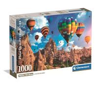 Clementoni Jigsaw Puzzle 1000 pieces Collection Balloons in Cappadocia, Puzzle for Adults 14-99 Years, Compact box, Made in Italy, 39988