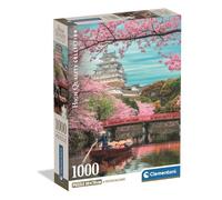Clementoni-39982-PZL 1000 HQC Himeji Castle in Spring Compact Box 2025