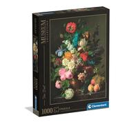 Clementoni Jigsaw Puzzle 1000 pieces, Collection, Museum Collection Bowl of Flowers, Puzzle for Adults 14-99 Years, Made in Italy, 37086