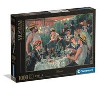 Clementoni - 39993 1000 Piece Art Jigsaw Puzzle for Adults and Children, Museum Collection, Renoir Boaters' Lunch Theme, Gift Idea for Men and Women, Made in Italy, 70 x 50 cm