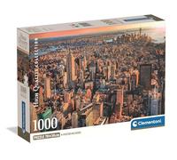 Clementoni Jigsaw Puzzle 1000 pieces Collection New York City, Puzzle for Adults 14-99 Years, Compact Box, Made in Italy, 39944