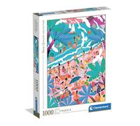 Clementoni Jigsaw Puzzle 1000 pieces, Collection Sunday at the Beach, Puzzle for Adults 14-99 Years, Made in Italy, 39891