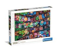 Clementoni Jigsaw Puzzle 1000 pieces Collection, Thai Floating Market, Puzzle for Adults 14-99 Years, Made in Italy, 39882