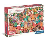 Clementoni Jigsaw Puzzle 1000 pieces Impossible Collection, Christmas Treats, Puzzle for Adults 14-99 Years, Compact box, Made in Italy, 39998
