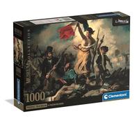 Clementoni - 39973 1000 Piece Art Puzzle for Adults and Children, Museum Collection, Freedom Leading the People, with Poster Included, Compact Box, Gift Idea Made in Italy, 70 x 50 cm, 39973