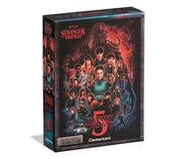 Clementoni Jigsaw Puzzle 1000 pieces, Stranger Things Netflix, Puzzle for Adults 14-99 Years, Compact box, Made in Italy, 37096