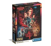 Clementoni 1000-Piece Puzzle - Stranger Things S04 - Compact Box - Made in Italy (2025)