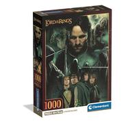 Clementoni Jigsaw Puzzle 1000 pieces, The Lord of the Rings, Puzzle for Adults 14-99 Years, Compact box, Made in Italy, 39963