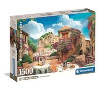 Clementoni Jigsaw Puzzle PZL 1500 HQC Italian Sight – 1500 pieces – Compact Box – Made in Italy