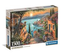 Clementoni Jigsaw Puzzle 1500 pieces Collection Steps to the Harbor, Puzzle for Adults 14-99 Years, Compact box, Made in Italy, 31729