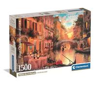Clementoni Jigsaw Puzzle Venezia 1500 pieces - Compact Box - Made in Italy