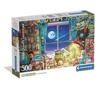 Clementoni Jigsaw Puzzle 500 piaces Collection To The Moon, Puzzle for Adults 14-99 Years, Compact box, Made in Italy, 35590