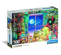 Clementoni Jigsaw Puzzle 500 piaces Collection To The Moon, Puzzle for Adults 14-99 Years, Compact box, Made in Italy, 35590