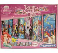 Clementoni Jigsaw Puzzle 8 x 25 Piece Story Puzzle Disney Princess