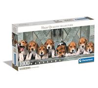 Clementoni Jigsaw Puzzle Collection - Beagles 1000 Pieces - Poster Included, Puzzle For Adults 14-99 Years, Gift For Men/Women, Dog, Animal, Made In Italy, 39869