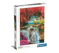 Clementoni Jigsaw Puzzle Collection - Colorful Thai Falls 1000 Pieces - Puzzle For Adults 14-99 Years, Gift For Men/Women, Landscape, Made In Italy, 39821